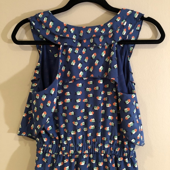 Joy Joy // Fish Print Dress - Picture 4 of 4